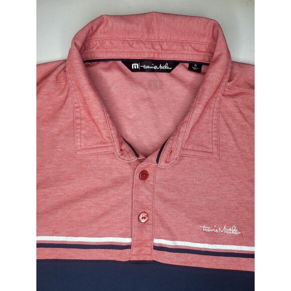 Travis Mathew Mens XL Polo Shirts Lot Of 3 Golf Casual Striped Short Sleeve - Picture 12 of 16